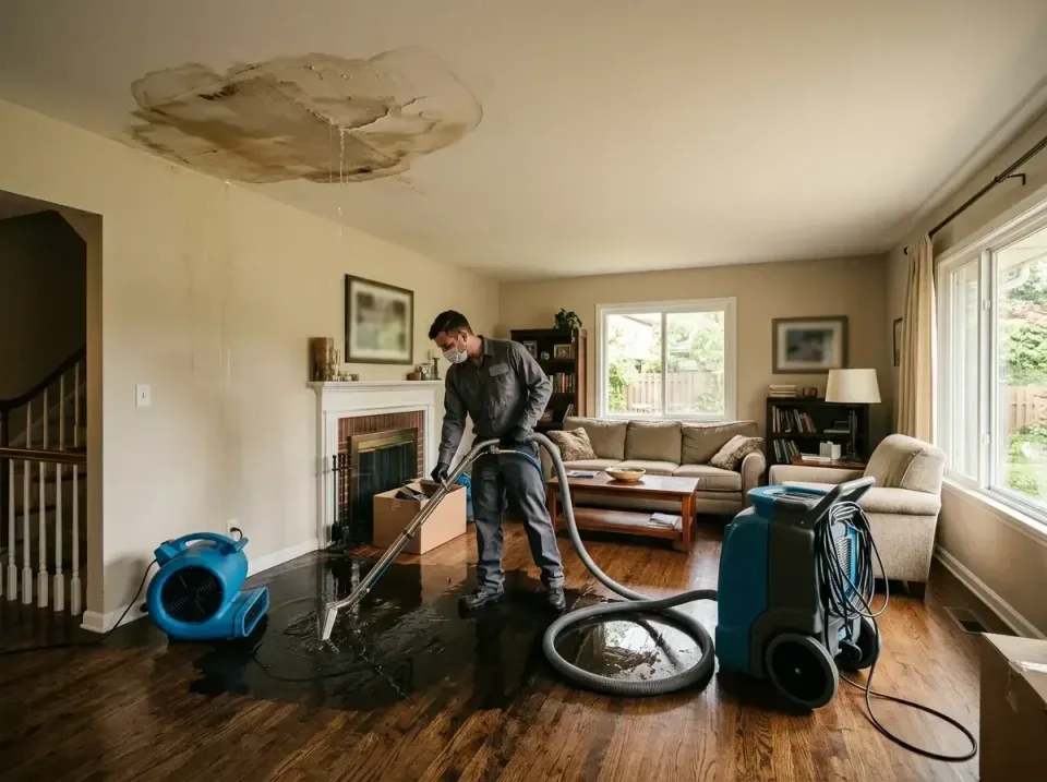 attic-pipe-burst-ceiling-drip-008 — frequently asked questions, Water Damage Restoration & Carpet Care in Nolensville, TN